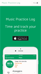 Mobile Screenshot of musicpracticelog.com